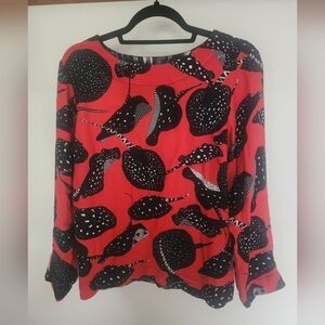 Bitte Kai Rand Red Black Women's Top